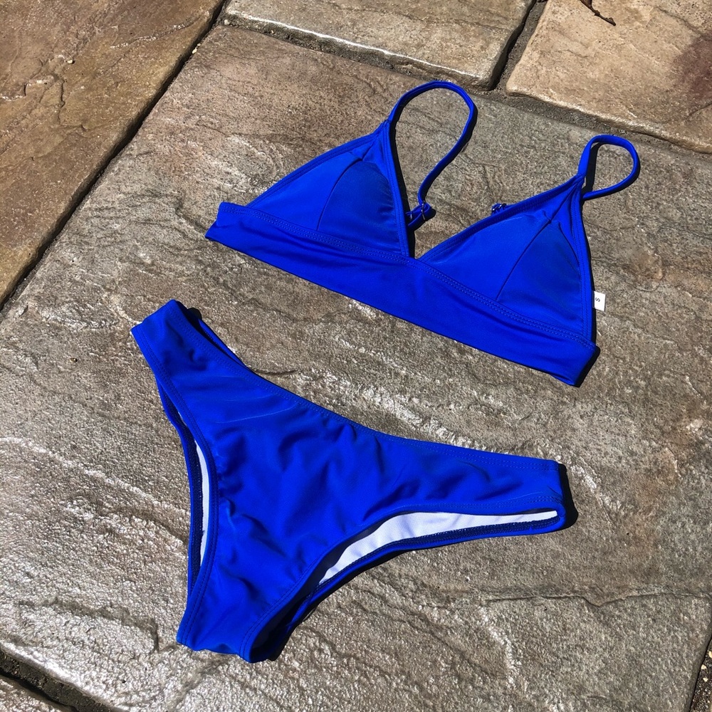 Shein Royal Blue Bikini